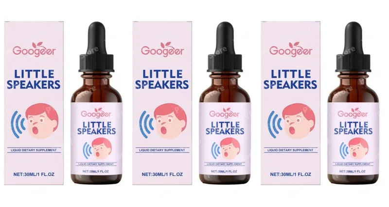 Little Speakers Liquid Drops Supplement for Kids Daily Speech Language Wellness Support Vitamin and Mineral Natural Ingredients