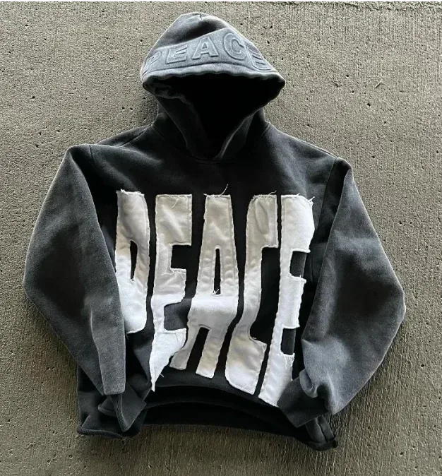 American Retro Rock Gothic Graphic Fur Collar Loose Zipper Sweatshirt Men's Y2K New Harajuku Punk Casual Joker Hoodie Streetwear — image 26