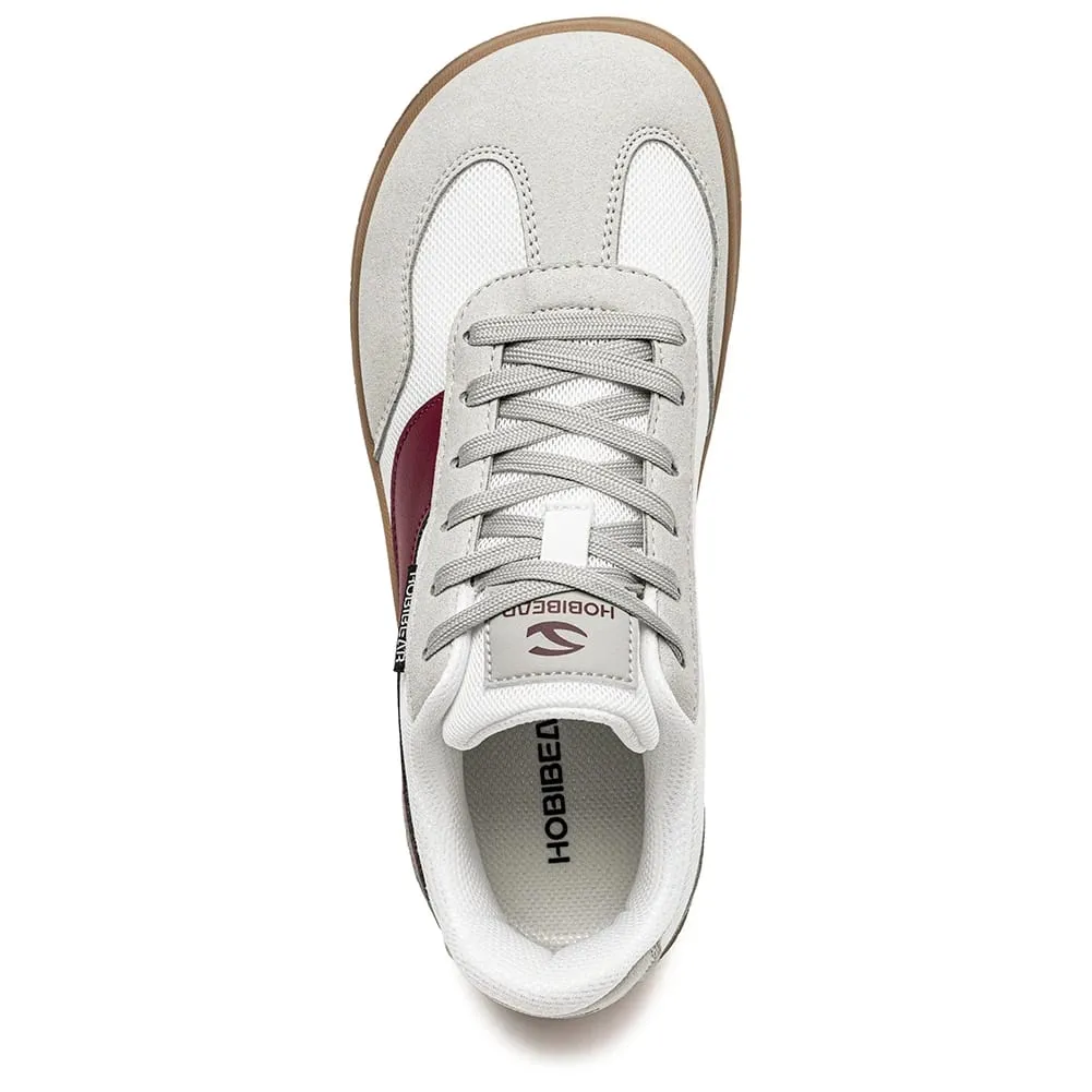 Wide Barefoot Shoes Womens Mens Zero Drop Minimalist Sneakers Artificial Leather Mesh Retro Walking Shoes