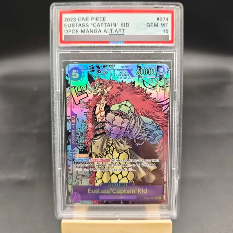 DIY ONE PIECE English Silver Nika Luffy Rating Card OPCG Hancock Ace Teach Zoro Copy Version Anime Collection Cards Gift Toy