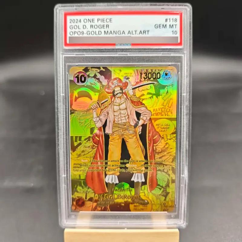 Diy Self Made One Piece OP13 Luffy Sabo Ace English Rating Card OPCG Zoro Roger Hancock Copy Version Anime Collection Cards