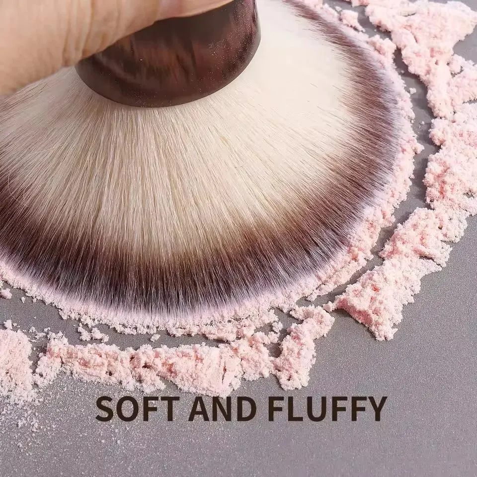 Professional Makeup Brush Double Head Foundation Powder Concealer Makeup Brush Soft Fiber Hair Cosmetic Beauty Tools