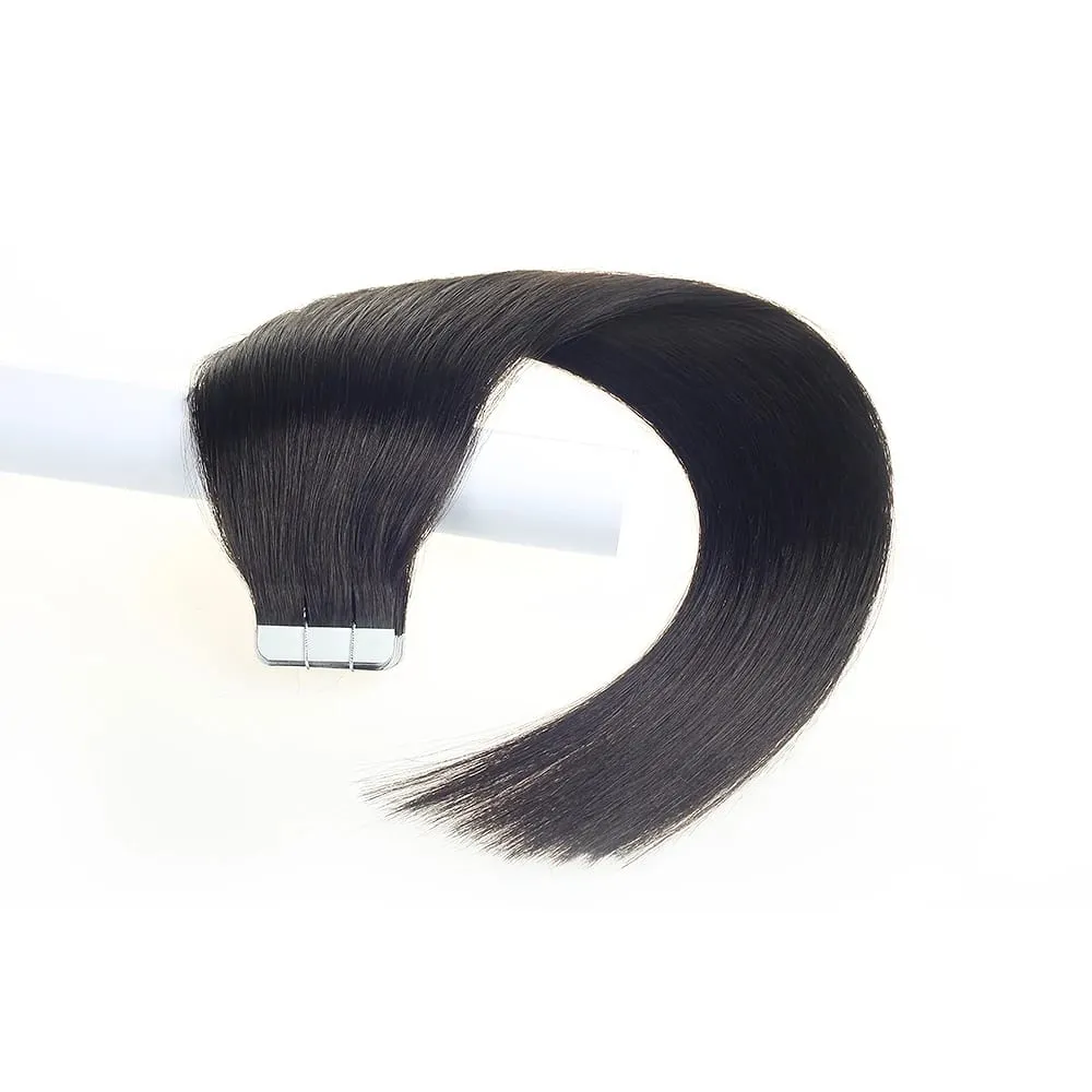 Aromas Hair Tape In Hair Extensions Human Hair 4x1cm Skin Weft Remy Tape Ins 20pcs 40pcs 14-22 inch For Thin Hair
