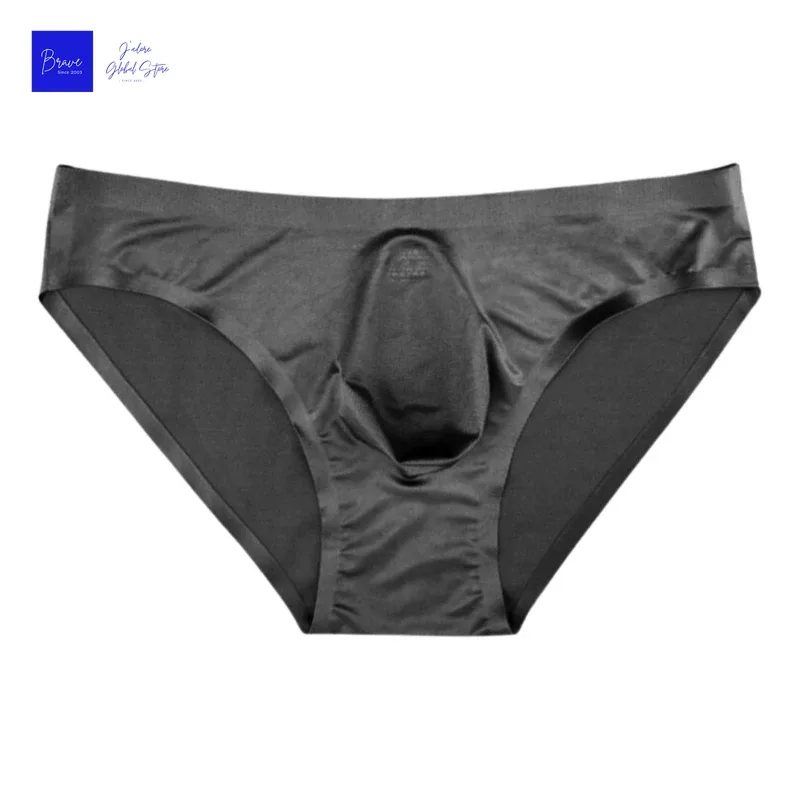 Panlalaking Ultra-Thin Ice Silk Thong Briefs Sexy Low-Rise G-String Breathable Seamless T-Back Sports Fitness Underwear Plus Size 6XL