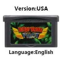 GBA Video Game Cartridge Console Card dDonkey Kong Mario Wario Series Kart Party for GBASP