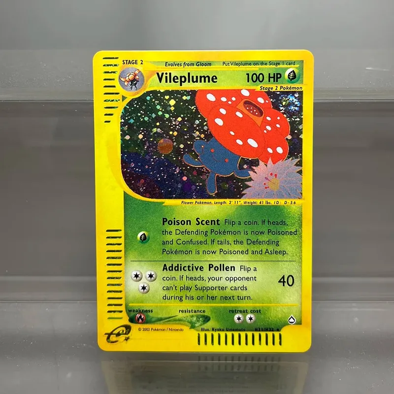 PKM Cards Steelix Alakazam Scizor Single Foil Cards Raichu Slowking Game Collection Cards PTCG Proxy Cards Aquapolis Series — image 19