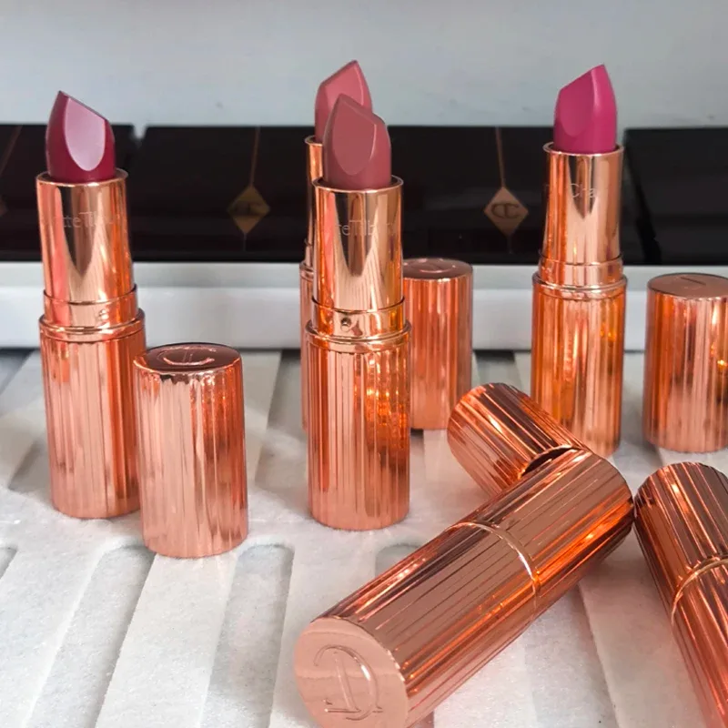 Charlotte Tilbury Empat Palet Palet Pillow Talk Eraggera Eyes Small Gold Tiub Gincu Mudah Digunakan Mekap Kosmetik Mudah Alih