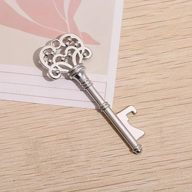 1pc Bottle Opener Vintage Crown Key Shape Bottle Opener Suitable For Bar Or Household Barware Tool Wedding Gift Kitchen Gadget — image 8