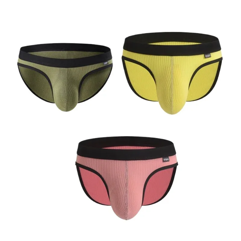 3Pack Underwear Men Sexy U Pouch Underwear Men Briefs Tangas Sexis De Hombre Ropa Interior Hombre — image 1