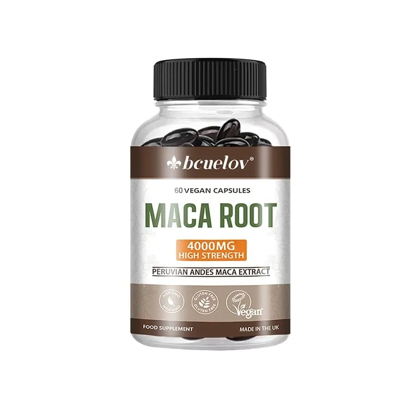 Organic Maca Root 4000mg Per Serving Natural Energy Supplement Peruvian Maca for Men & Women Non-GMO Gluten-Free