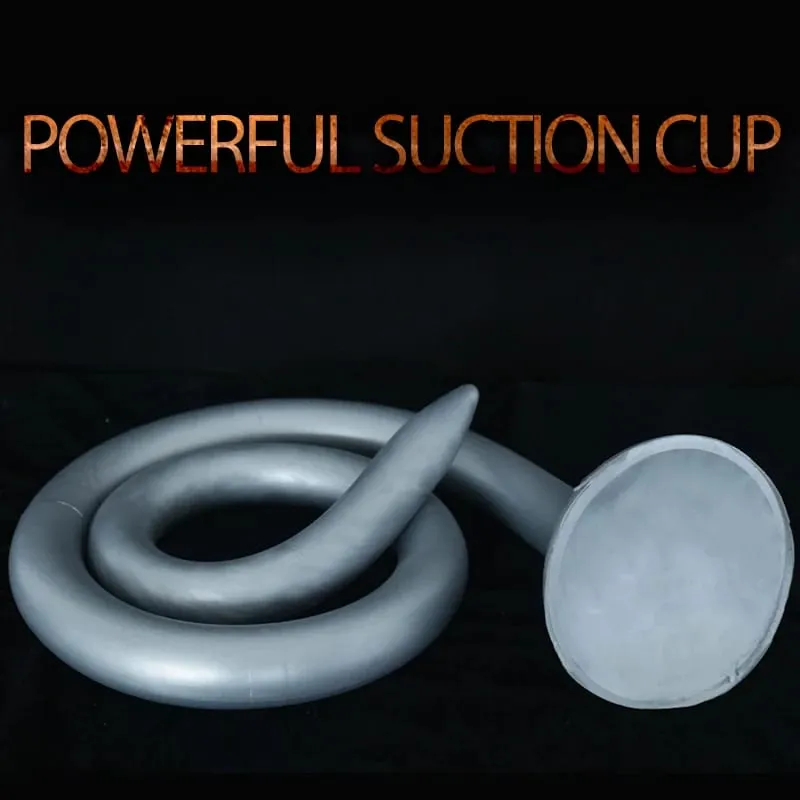 1,5m ekstra lang anal dildo dyb stimulator silikone anal prop stor butt plug masturbator sexlegetøj Sex shop buttplug voksen legetøj