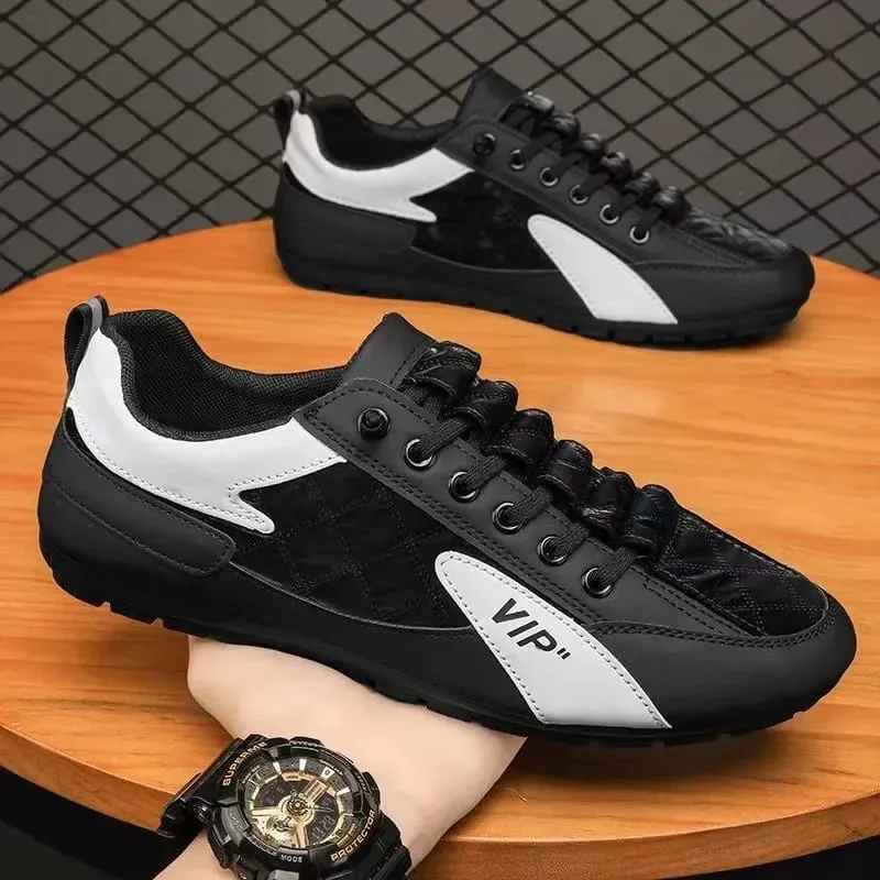 Férfi tornacipők csúszásmentes Új divatos, alacsony felsőrészű szabadidős cipők Könnyű férficipők Divattrend Outdoor Walking Shoes cipők