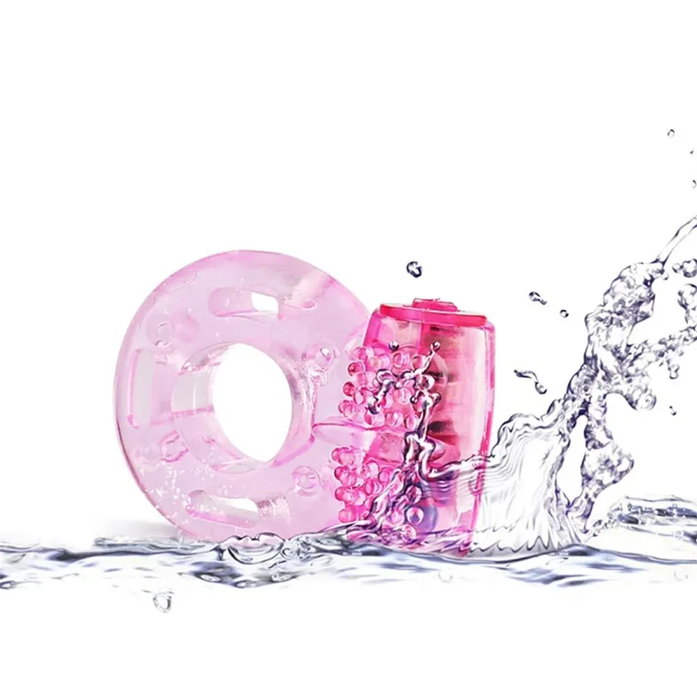 Penis Ring Vibrator Vibrating Cock Erect Rings Clitoral Stimulator Strong Penis Erection Enhance Sex Ability Sex Toys For Couple