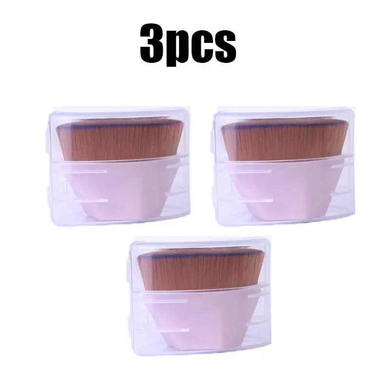 1/2/3/4pcs Makeup Brush Beauty Powder Face Blush Brushes Portable Professional Foundation Brush Cosmetics Soft Base Make Up — image 24