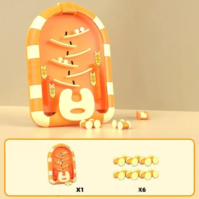 Kids Gliders Track Car Board Party Games Desktop Toys Rotating Ramp Racer Cars Strategy Play Interactive Social Educational Toy