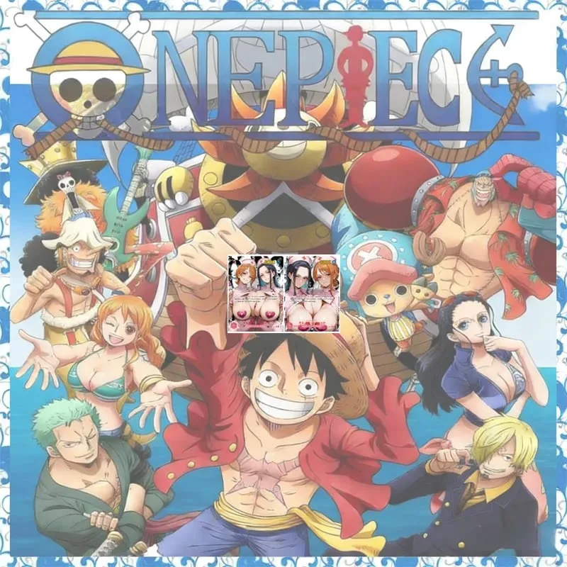 Anime One Piece Diy Color Flash Cards Hancock Perona Nami Robin Yamato Collection Cards Christmas Birthday Gifts Children's Toys