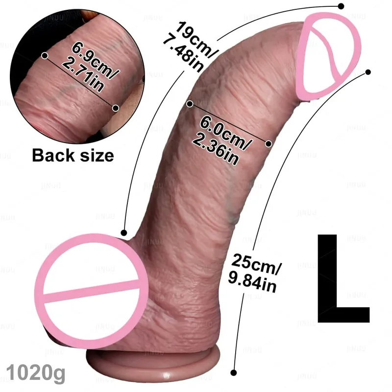 Χοντρό Dildos Ρεαλιστική σιλικόνη Strapon Dildo Γυναικεία σεξουαλικά παιχνίδια Αυνανισμός σημείου G Μεγάλο πέος Dick Strap σε πρωκτικό Dildo Λεσβίες 18+