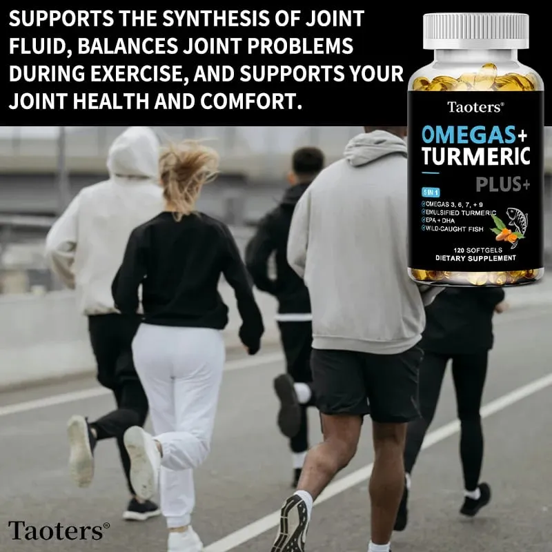 Omega 3 Fish Oil Capsules - Support Brain & Cardiovascular & Skin Health Antioxidant & Improve Memory Nervous System Health