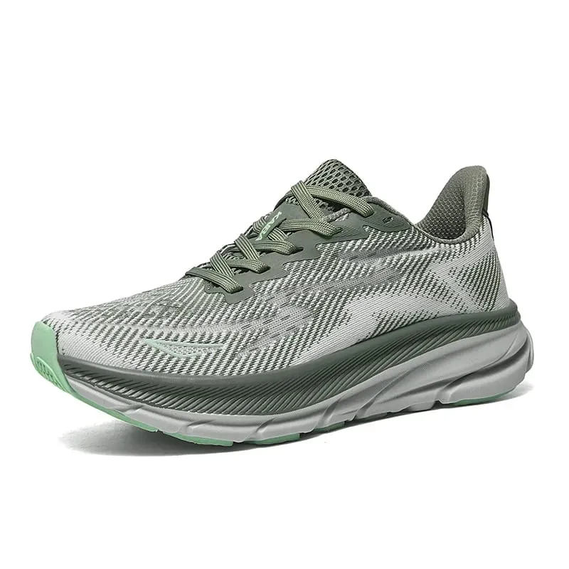 Casual Sneakers Air Cushion Running Shoes Jogging Marathon Men Sports Breathable Lightweight Comfortable Nonskid Leisure Shoes