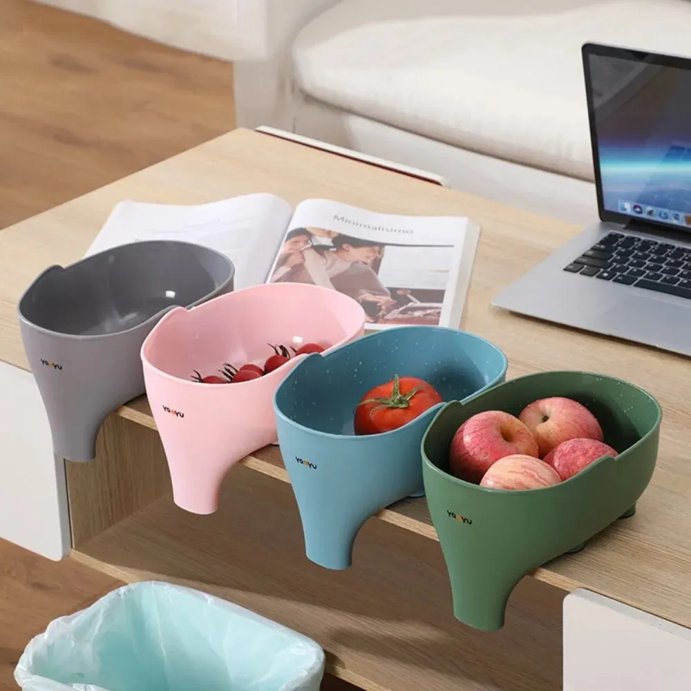 Panier de vidange en forme d'éléphant pour évier, panier de lavage de fruits et légumes, égouttoir suspendu, accessoires de rangement de cuisine polyvalents