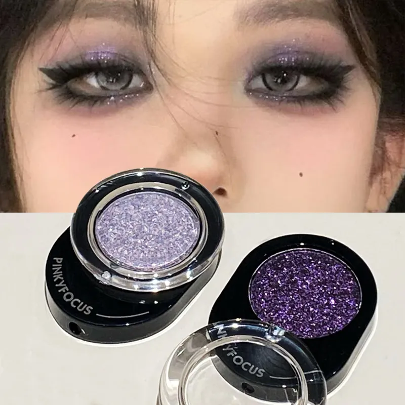 12 Colors Diamond Shining Eyeshadow Cosmetics Long Lasting Silky Easy To Color Pearl Light Brightening Eye Shadow Makeup Palette