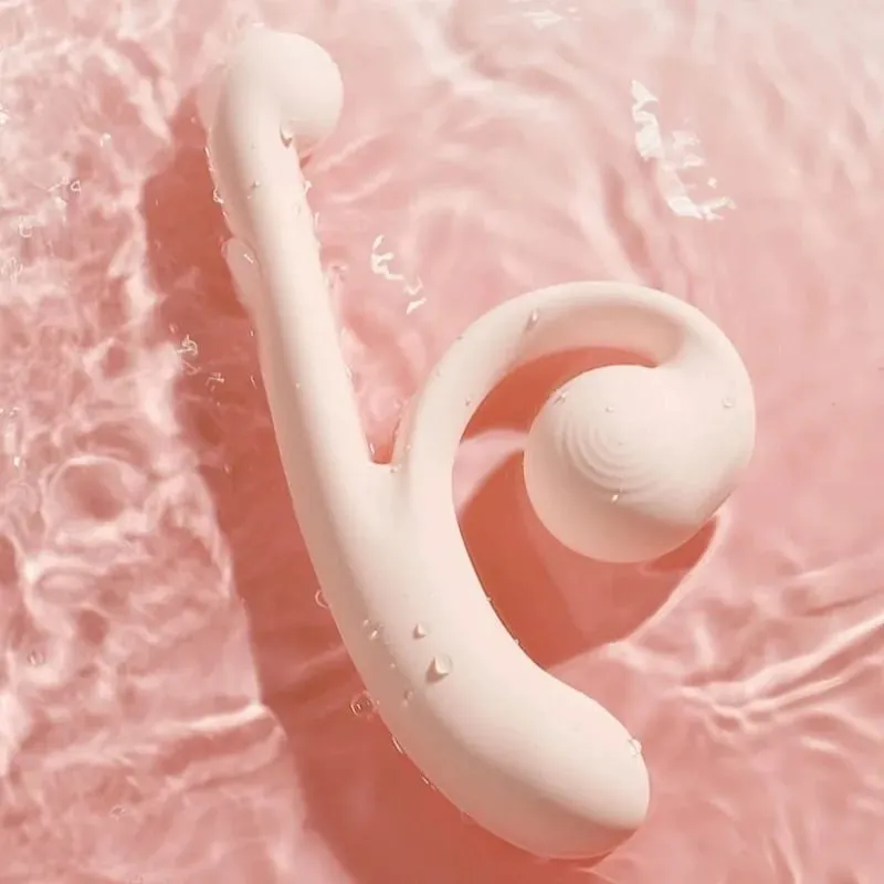Pink Snail Vibrator 10 Modes G-spot Dildo Penetration Flexbile Snail for Perfect Clit Fit Stimulaiton Pleasur Sex Toy for Woman