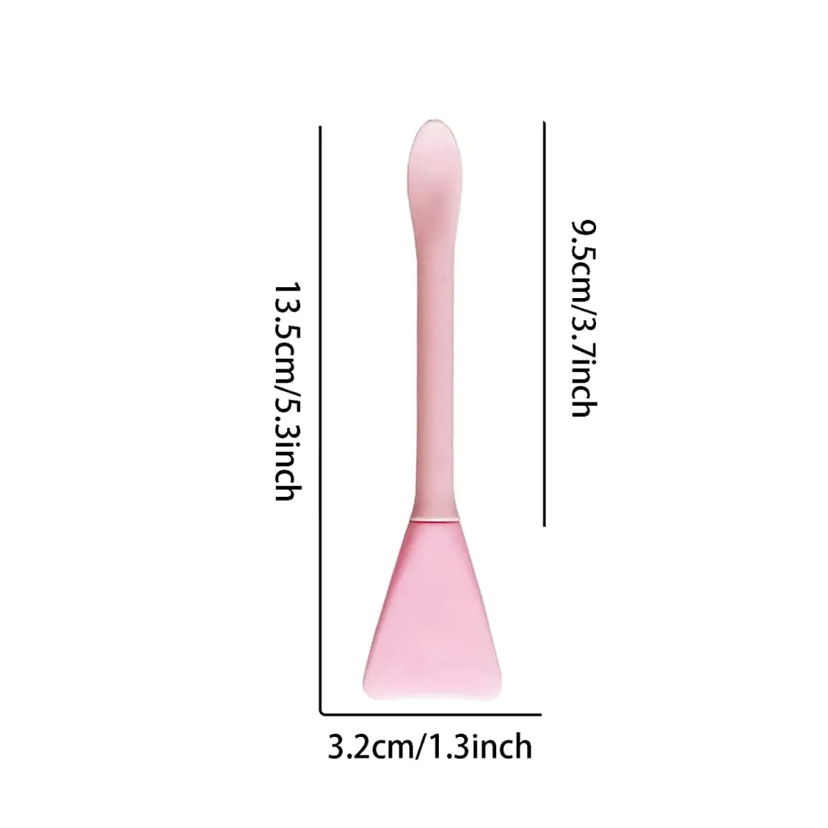 5pcs Berus Topeng Muka Silikon Aplikator Spatula Solekan Penjagaan Kulit Spatula Losyen Krim Muka Aplikator Alat Solekan Spa