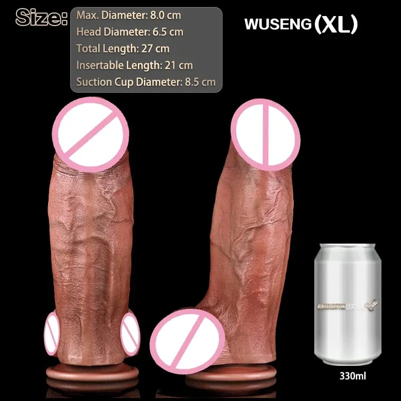 Realistic Dildo Lifelike Skin Texture Firm Core Design Ultimate Satisfaction Adult Toy