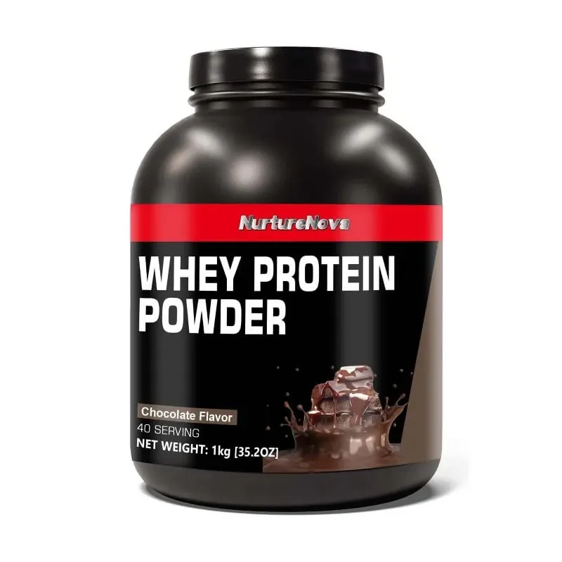 NurtureNova Whey Protein Powder Build Muscle Support and Muscle Recovery Support Sports Muscle Support for Adults 40 Servings
