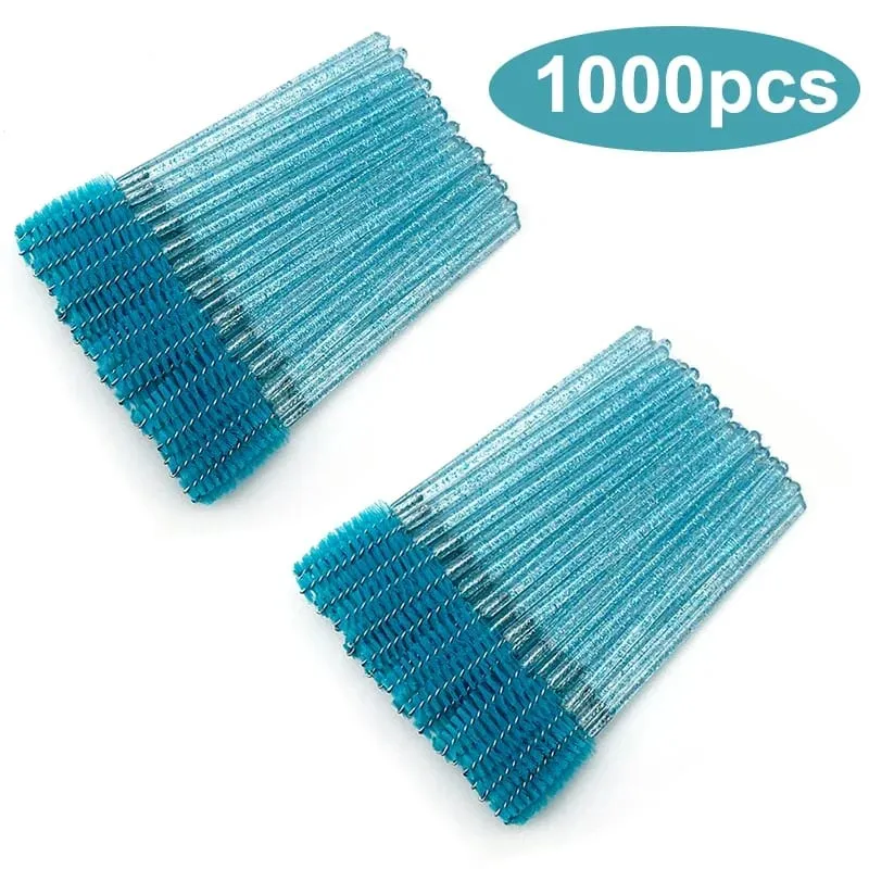 ขายส่งแปรงขนตามาสคาร่าขายส่ง Spoolies Eyebrow Lash แปรงทำความสะอาด Applicator แต่งหน้าเครื่องมือ 50/1000/2000 PCS — image 20