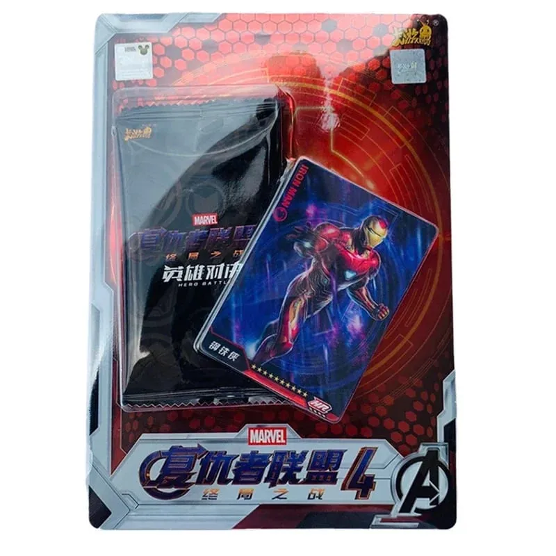 Tunay na        Card          Heroes Duel Card Competitive Version Iron Man Thor Captain CR America Collection Card Mga Laruan