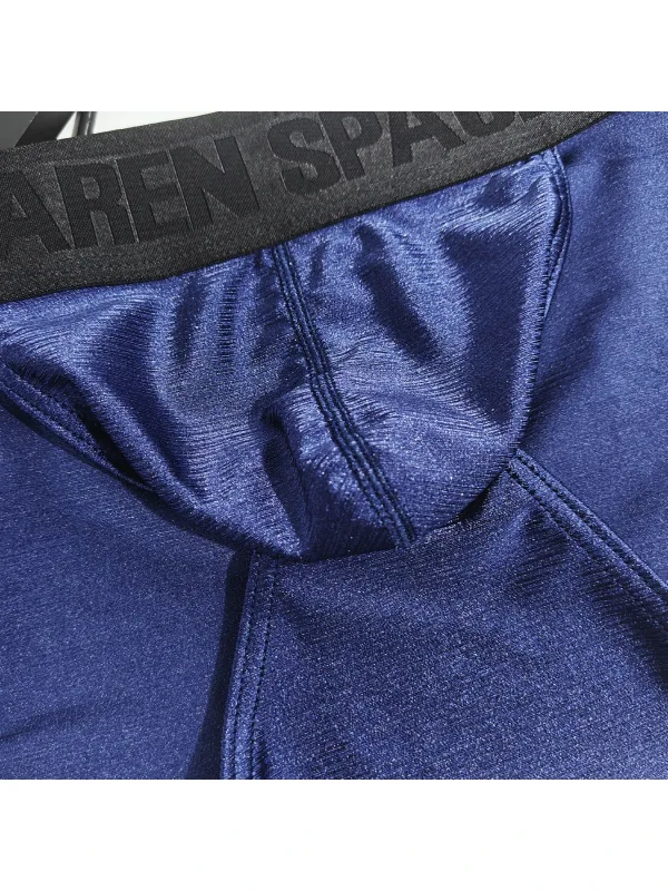 Men's Solid-Color Low-Waist Triangle Underwear Breathable Sexy Bottom Pants Trendy 1-Piece Set Mature Style Promotional Price