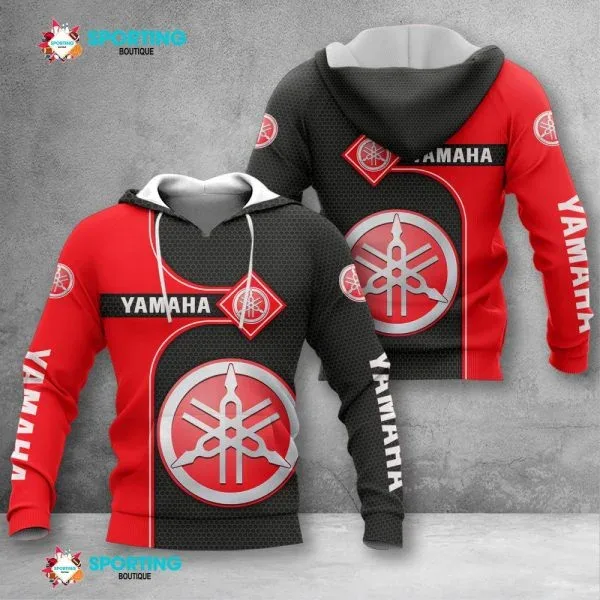 Yamaha Motorcycle Men's Hoodie 3D Printed Pullover High Quality Street Style Sweatshirt Windbreaker Sportswear