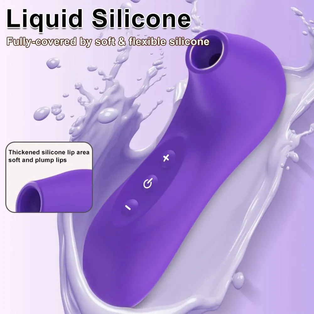Powerful Clitoral Sucker Vibrator Nipple Clitoris Stimulator Massager 10 Mode Oral Blowjob Vacuum Sex Toys for Women Masturbator
