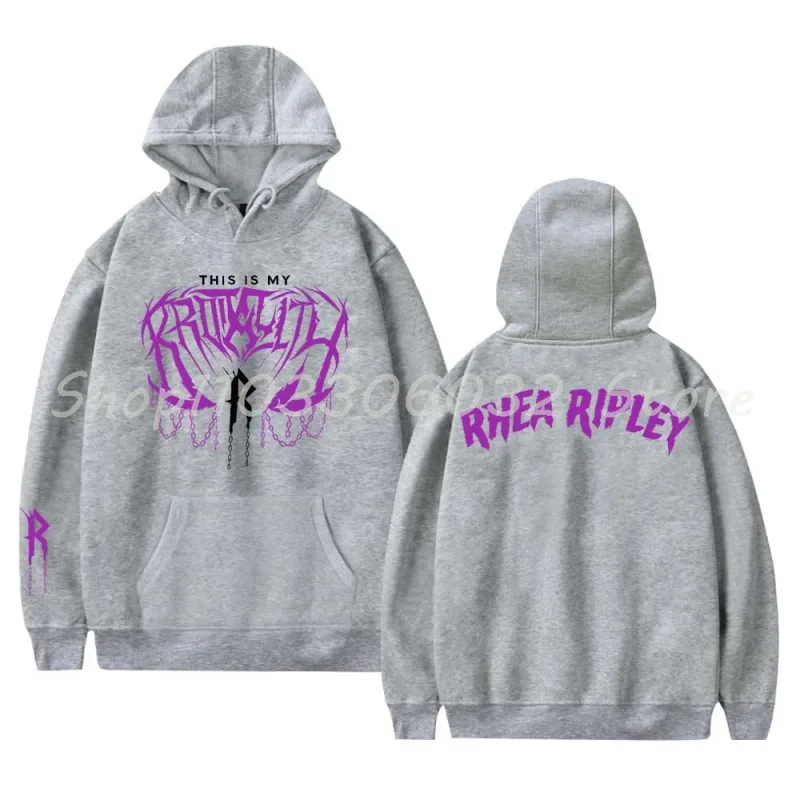 Rhea Ripley Merch Hoodies Women Men Casual Long Sleeve Sweatshirt Clothes — image 5