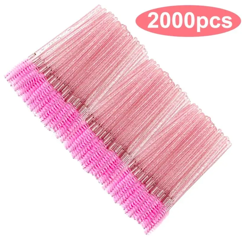 ขายส่งแปรงขนตามาสคาร่าขายส่ง Spoolies Eyebrow Lash แปรงทำความสะอาด Applicator แต่งหน้าเครื่องมือ 50/1000/2000 PCS — image 11