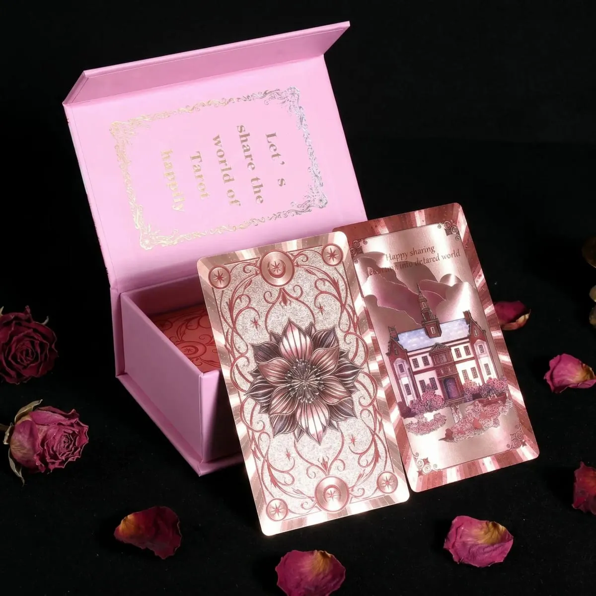 38Pcs Lenormand Oracle Cards in A Rigid Box Gold Foil Waterproof PET Oracle Cards for Divination & Fortune Telling 12*7cm — image 3