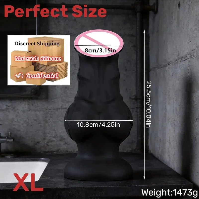 NEW Huge Horse Dildo Strong Muscular Male Animal Big Penis G-spot Suction Cup for Female Stimulation Anal Masturbation Sex Toys