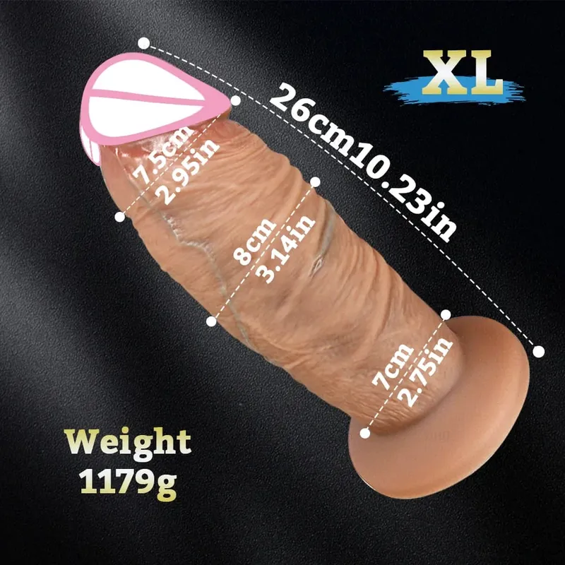 Zakar Panjang Batang Besar Super Realistik Dildo Tebal Silikon Dildo Dubur Pengembang Faraj Mainan Seks Dewasa Melancap Wanita Palam Punggung