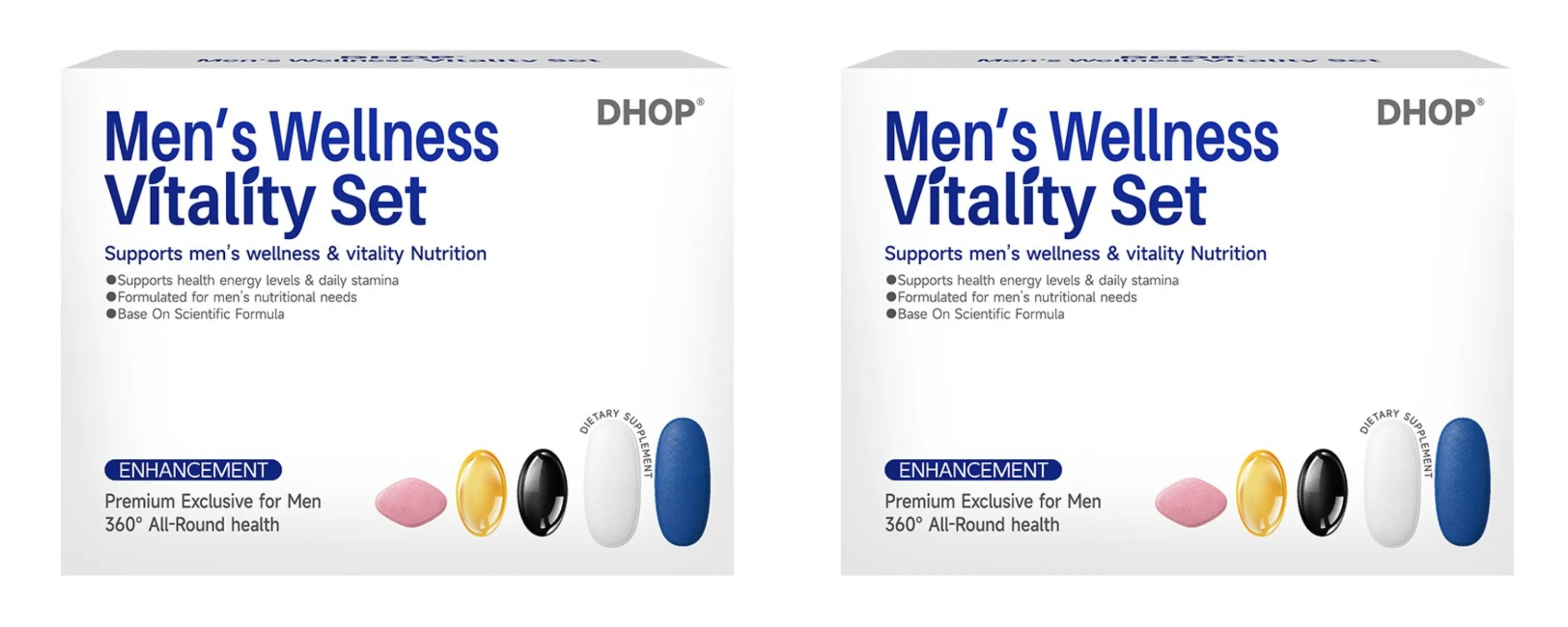 Men's Vitality Daily Supplement Pack Oyster Maca Cistanche Tablets Ashwagandha NMN DHA Capsules for Men's Energy Support — image 8