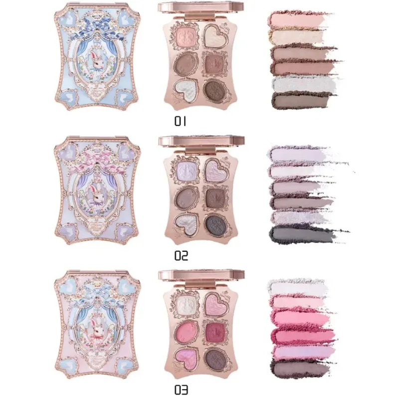Flower Knows Bunny Garden Collection Gift Sets Makeup Lip Cream Blush Cushion Cream Foundation Makeup Kit Full Professional