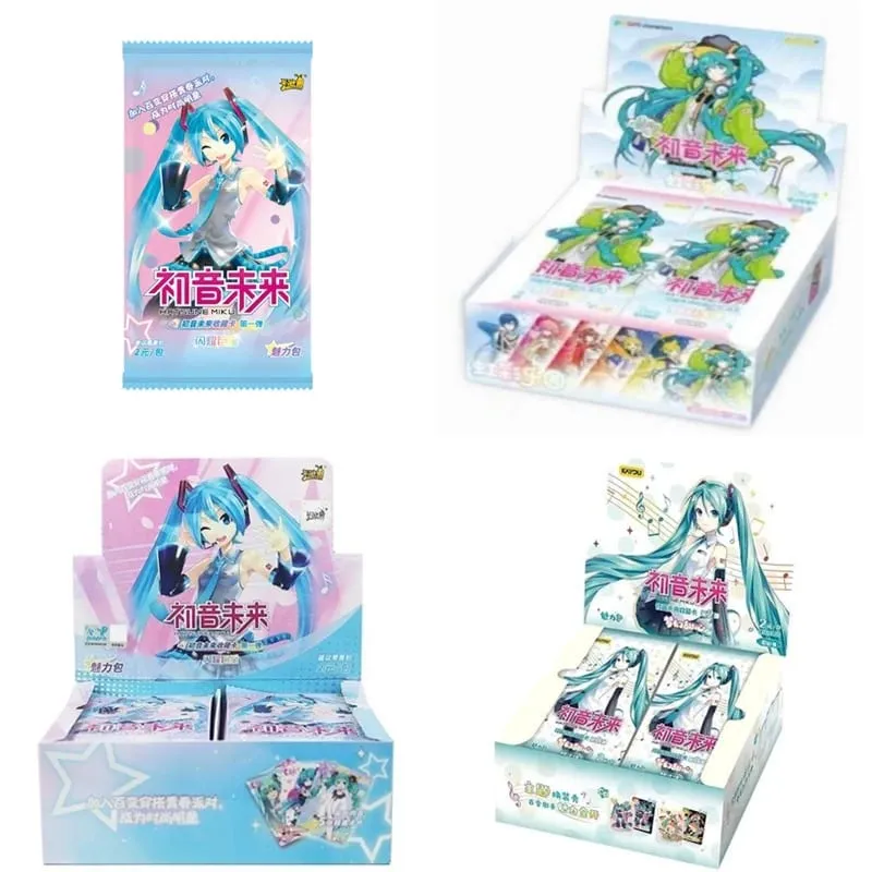 Original Hatsune Miku Card Charm Pack Shining Superstar Party Show Cards CR OR UTR Rare Collection Card Toy — image 1