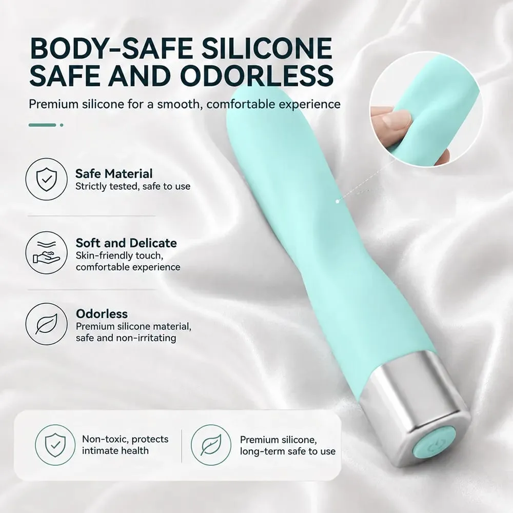 16 Modes Dildo Vibrator for Women G Spot Clitoral Vaginal Stimulator Quiet Portable Slim Personal Massager Adult Sex Toy
