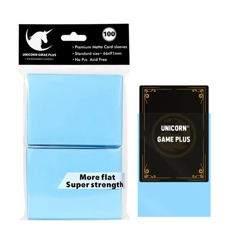 100 peças 2.5 "x 3.5" mangas de cartão de negociação premium 66x91mm cartas de jogo de tabuleiro de tamanho padrão para mtg magic Gathering cartão de jogo lorcana