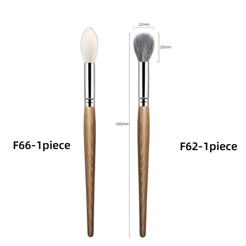 Tapered Highlighter Brush High Quality Natural Hair Face Setting Powder Blending Blusher Makeup Brushes