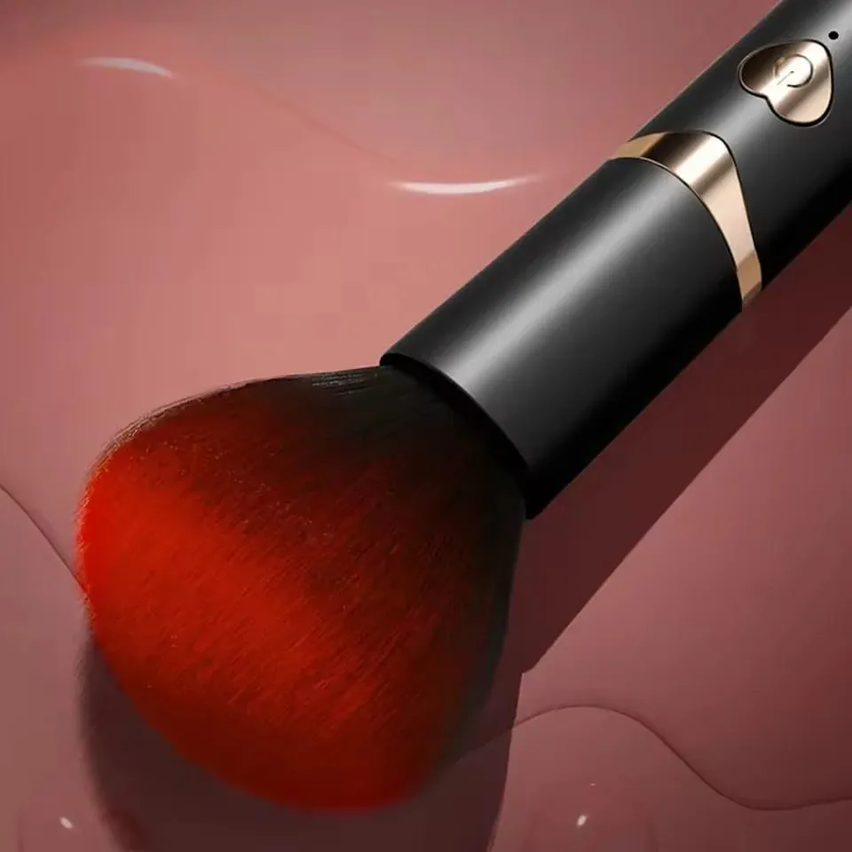 Makeup Pen Dual Head Vibrator Soft Brush Comb Beans High Frequency Micro Vibration Deep Stimulation G Spot Orgasm Female Sex Toy