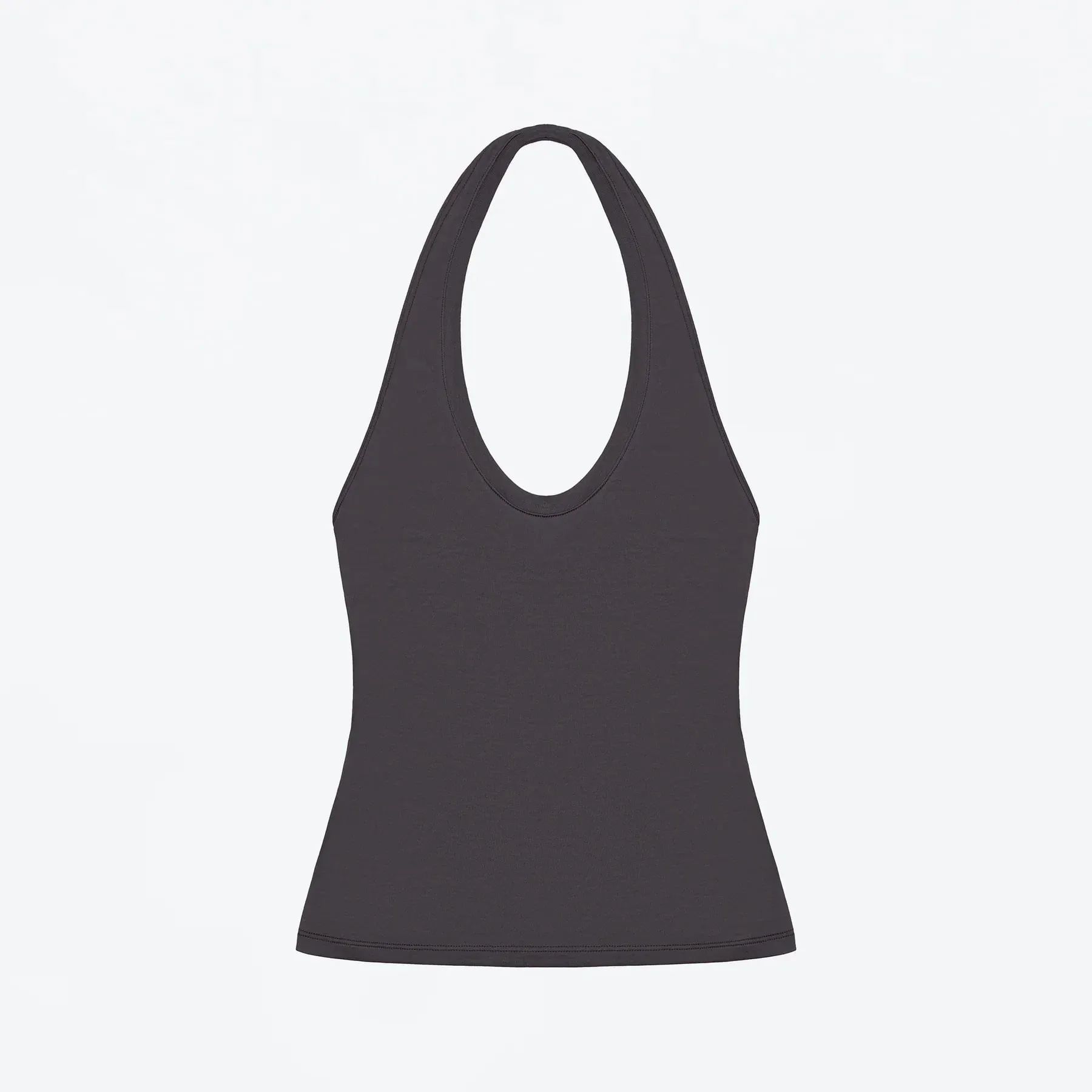 Tank Halter Neck Camisole High Elasticity Slim Fit Backless Top U-Neck Halter Backless Slim Fit Camisole Versatile Outerwear Base Shirt Spicy Girl Style Sleeveless Top