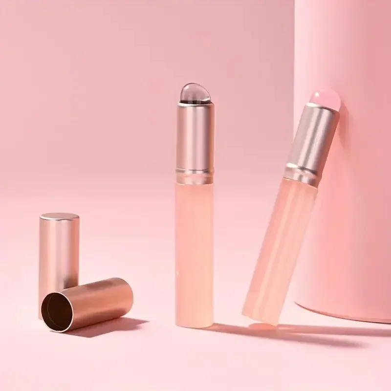 Silicone Lip Brush Maliit na Round Head Smudge Brushes Dust-proof Covered Lip Brush Multifunctional Lipstick Concealer Makeup Tools
