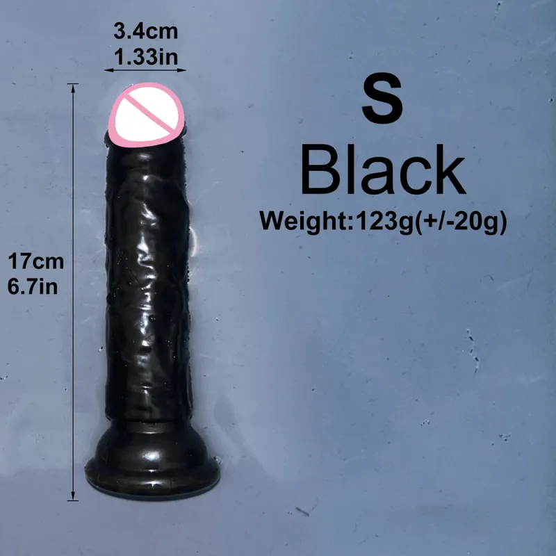 Goedkope 5 Kleuren Kleine Transparante Dildo Zuignap Jelly Lul Vrouwen Erotische Anale Seksspeeltjes Zachte Clitori Vaginale Masturbators Penis — image 28
