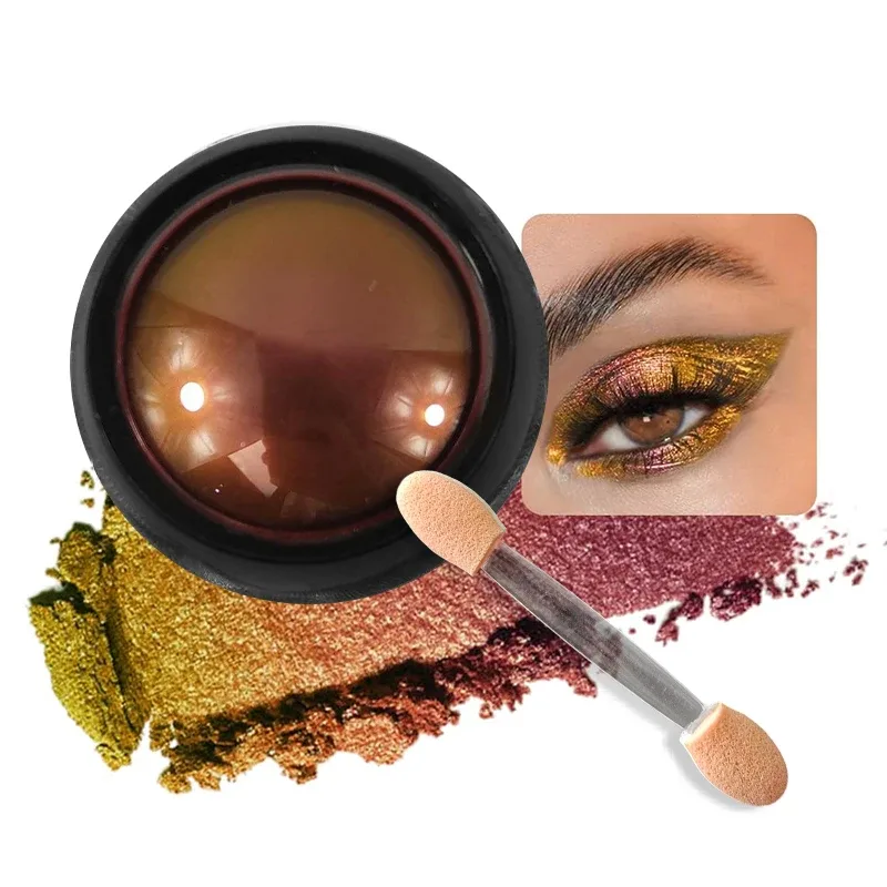 Multi-Chrome Chameleon Eyeshadow Powder Multi-Chrome Holographic Shifting Pigment for Eye Makeup Nail Art Cosplay